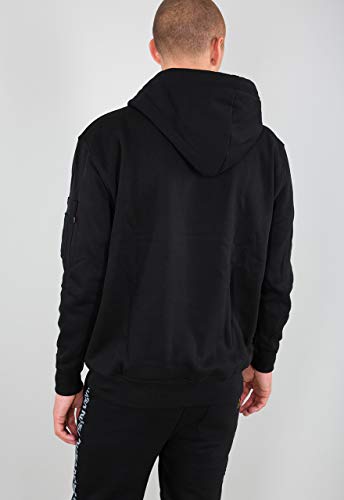Alpha Industries NASA RS Hoody Kapuzensweat für Herren Black – Ansicht 2
