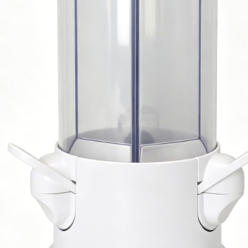 Distributeur de bonbons Pssopp à 3 compartiments blanc pour cuisine - 8