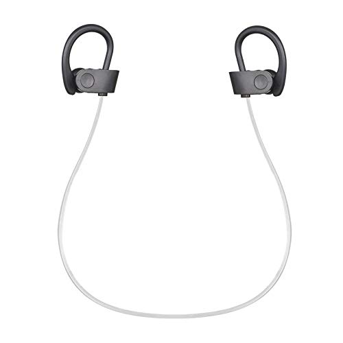 ICAROTECH SISTEMS- Auriculares Bluetooth Deportivos. Casco Mini Inalámbrico Estéreo. Auriculares Deportivos Bluetooth 4.1 para iOS, Android, iPad. Manos Libres para Correr. Color Blanco