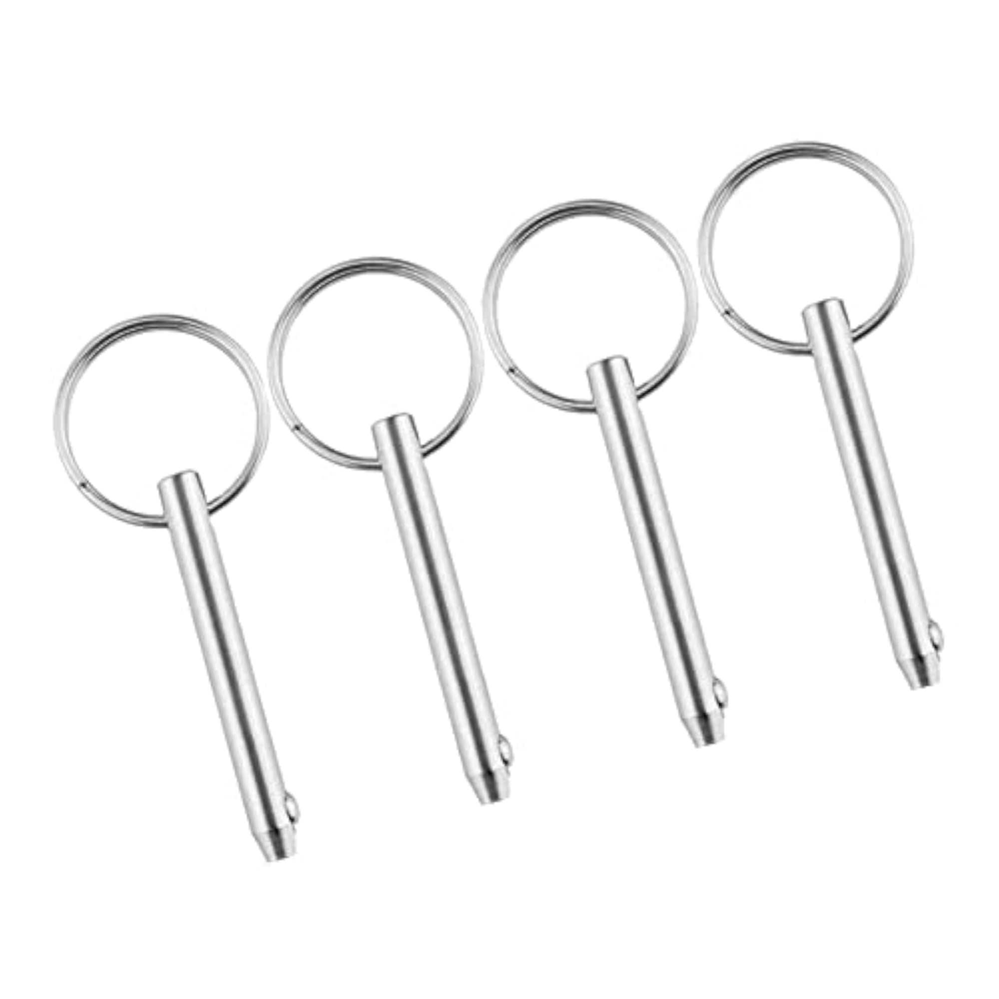 4 pieces 316 Stainless Steel Boat Top Deck Hinge Quick Release Pin 5x51mm
