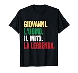 maglia personalizzata uomo nome Giovanni