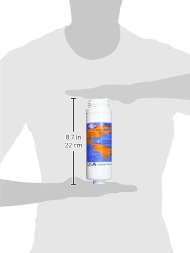 Q5420 1 Mic. Carbon Block Filter Cartridge White