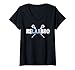 Femme Relax Bro Jouet de Lacrosse amusant pour les amateurs de lacrosse et les adolescents, garçons et hommes T-Shirt avec Col en V
