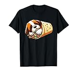 Saint Bernard Burrito Funny Dog Mexican Food T-Shirt for Men Women Kids