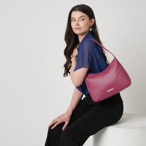 Image of Caprese Carol Medium Hobo Bag for Women with Comfortable Handle | Stylish, Versatile Handbag for Everyday Use | Perfect for Casual Outings, Work, Travel, and Special Events