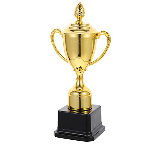 NUOBESTY Copo de Troféu de Ouro Troféu de Prêmio de Ouro de Plástico Troféu de Festa para Torneios C