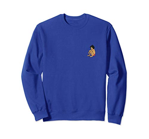 Sweatshirt Mowgli Le Livre de la Jungle Disney avec poche avant pour ado et adulte