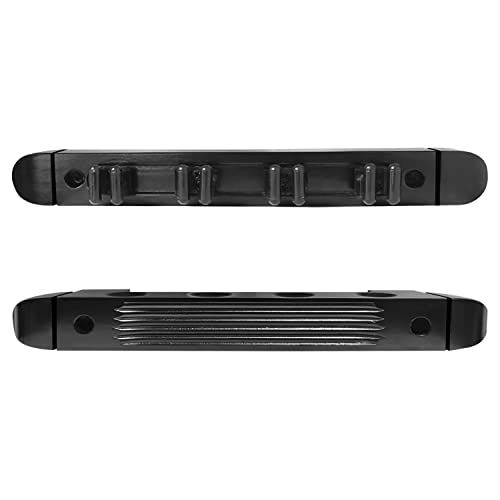 MoyanSuper Wall Mounted Billiard/Pool Cue Rack (Black / 4 Cues)