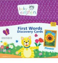 Paperback Baby Einstein: First Words Discovery Cards Book
