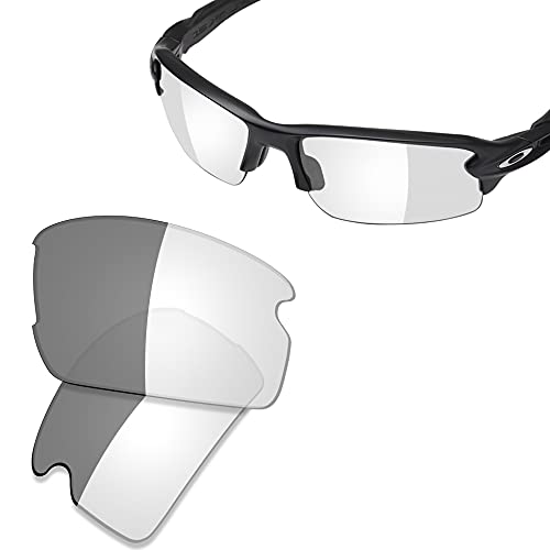 Image of SAUCER Premium Replacement Lenses & Rubber Kits for Oakley Flak 2.0 OO9295 | UV400 Protection, Anti-Scratch, Precise Fit