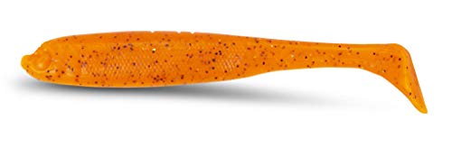 Iron Claw Moby Softbaits Slim Jim Non Toxic 10cm - 16cm 10 Farben mit Hakenkanal, UV-Material, 100% ungiftig, Made in Germany, 10 cm