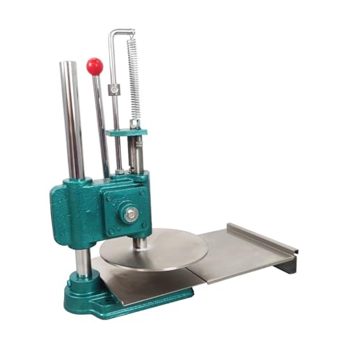 BEILOCKERY Manual Pizza Dough Press Machine, 9.5inch Stainless Steel Pizza Crust Press, 0.2