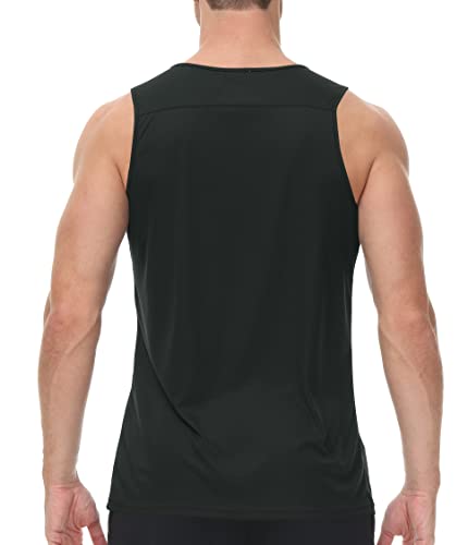 Cakulo Mens Tank Tops Big and Tall Swim Shirts Running Quick Dry Workout Sleeveless Summer Beach Muscle Athletic Top3