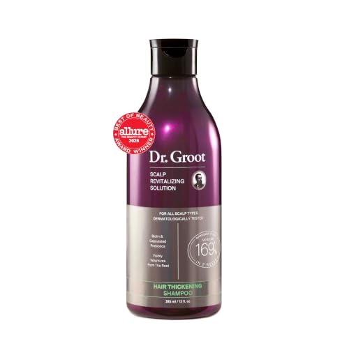 Dr. Groot Hair Thickening Shampoo, Korean Hair Care with Biotin, Rosemary Oil to Help Volumize Thinning, Damaged Hair, Hydrate Hair and Scalp, Biotin Shampoo, Scalp Revitalizing Solution
