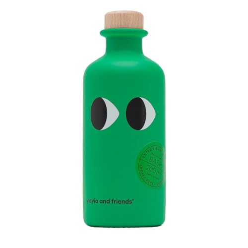 Aceite de oliva extra virgen con albahaca 200 ml