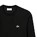 Lacoste Men's Classic Fit Jersey Sweatshirt, Black, Small