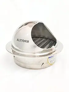 Alstorm Chimney Pipe Cowel 6 Inch Hole Size Stainless Steel