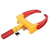 Youyijia Wheel Clamp Heavy Duty, Car Security Wheel Clamp Antitheft Locking Devices Caravan Car Van Trailer Lock with Keys Wheel for Caravan