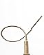 kalb Material für Möbel 4W LED Bettleuchte Leseleuchte Flexleuchte Nachttischlampe Bettlampe Leselampe, Auswahl:2er Set messing matt