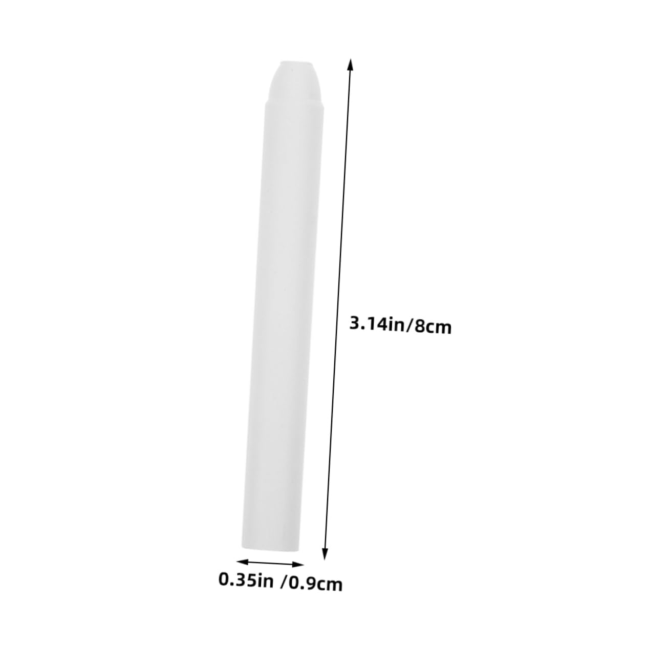 VICASKY 12Pcs Dustless Water Soluble Colored Chalks for Classroom Use Washable Painting Supplies for Blackboard Sidewalks and More