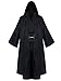 Sith Costume Adult Men Anakin Skywalker Costume Adult Men Cosplay (Black, L)