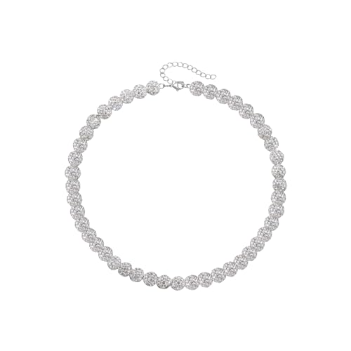 Collier de baseball bling tendance athlète accessoire de sport bijoux homme femme