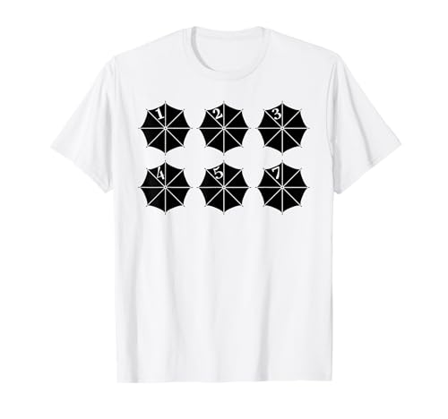 Image of Six Umbrellas, Cute Academy Shirt T-Shirt