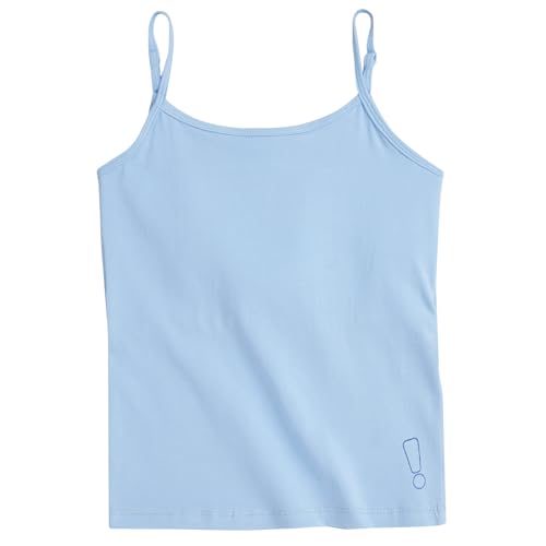 Image of YouGotPlanB Cotton Padded Camisole | Pack of 1 | Ages 8-16 Years | Built-in Light Padding | Full Coverage | Ideal for School