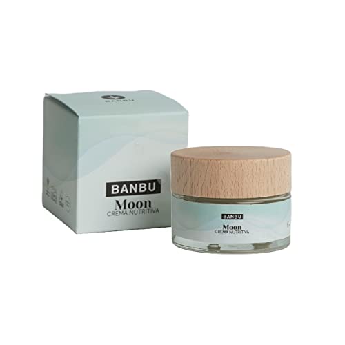 BANBU Crema nutritiva Well Aging Moon Antioxidante Piel madura Crema de noche y día, reduce los signos del envejecimiento 100% Natural