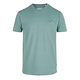 gesticktes Cleptomanicx Möwen-Logo auf der linken Brust, Clepto-Logo-Labelflag in Seitennaht oberhalb des Saum