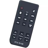 RTS7015B Replacement Remote Control Compatible with RCA Sound Bar Soundbar Subwoofer