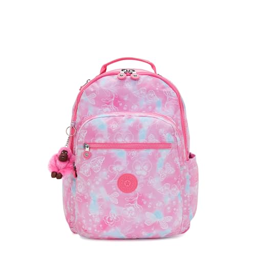 Image of Kipling Women's Seoul 15 inch Laptop Backpack, Durable, Roomy with Padded Shoulder Straps, Built-In Protective Sleeve