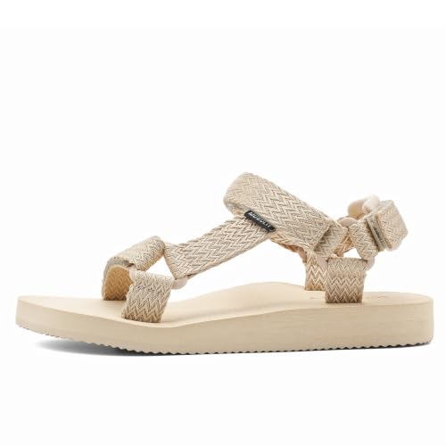Image of Women's Original Sandals Comfortable Quick-Drying Casual Sport Sandal Walking Hiking Water Sandals With Arch Support