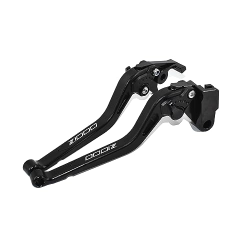 Levier frein embrayage CNC Kawasaki Z1000 alu longue taille noir