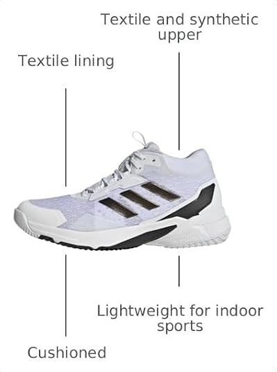 adidas Men's Crazyflight 6 Mid Top Indoor
