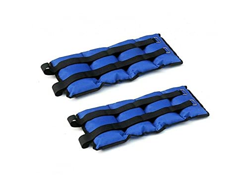 TECNOFIT Enerfit - Par de tobilleras para muñecas Blue Enerfit 1 kg + 1 kg total 2 kg profesionales Cover