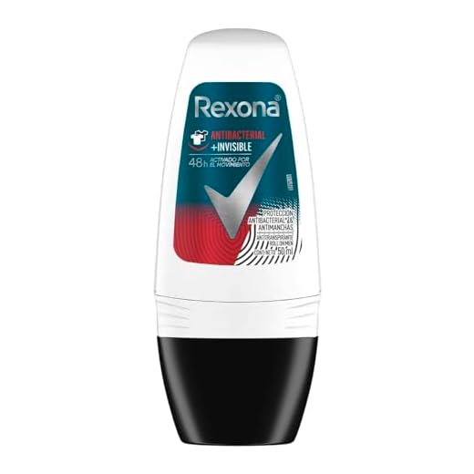 Desodorante Antitranspirante Rexona Masculino Roll On Antibacterial + Invisible 50ml (A embalagem pode variar)