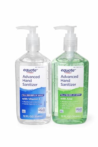 Advanced hand sanitizer Aloe & vitamin E moisturizer leave hand feeling smooth 12 fl oz (354 ml) image 2