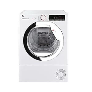 Hoover H-Dry 300 HLEC9TCE Freestanding Condenser Tumble Dryer, Easy Empty, WiFi Connected, 9 kg Load, White
