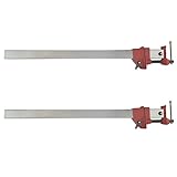 Anchura de mandíbula 40mm 24\" (600mm) Persianas de aluminio Tirador Bench titular de Trabajo Vice Deslice calambres x 2