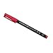 Staedtler Lumocolor 317 red permanent pen with medium 0.8 to 1.0mm line width, PACK of 10