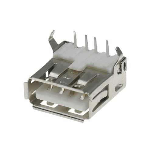 Conector hembra tipo A G54 de 4 pines y 90 grados para placas electrónicas, 100 unidades 2