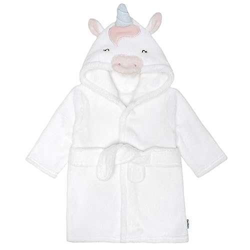 Image of Gerber Unisex Baby Plushy Soft Hooded Animal Character Bathrobe