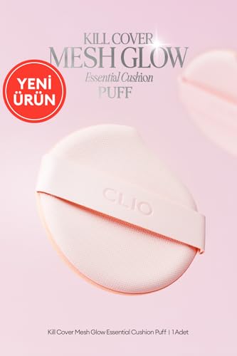 Su Damlası Şekilli, Eşit Uygulama Sunan Puf Kill Cover Mesh Glow Essential Cushion Puff