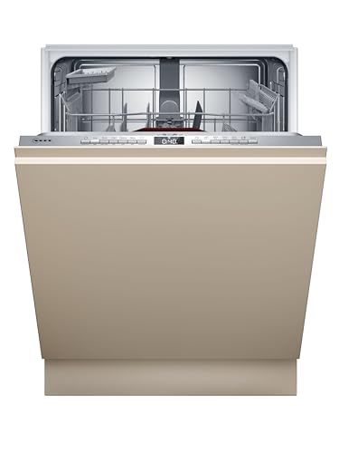 NEFF N 50, Smarter XXL-Geschirrspüler Vollintegriert 60 cm, S275EAX16E, Made in Germany, Besteckkorb, starke Reinigung mit Chef 70ºC, Open Dry, RackMatic, Gap Light, Vario Scharnier