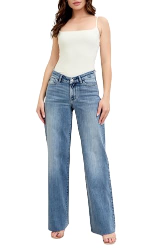 Judy Blue V-Front Baggy Jean, Inseam 33"3
