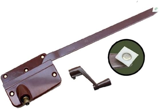 Andersen 7073A Operator w/Handle 7-1/2 Inch Arm Square Shoe, RH - Bronze