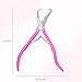 SIVOTE Hair Extension Beads Remover Pliers – Pink Stainless Steel Hair for Extensions – Microlink Hair Extension Pliers for Beads – Professional Extension Tool