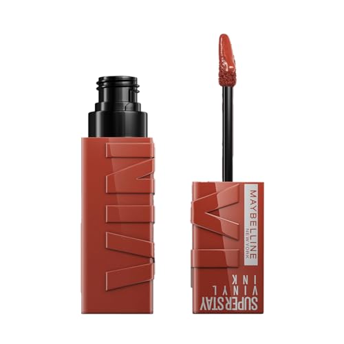 Maybelline New York Superstay Vinyl Ink Liquid Glossy Lipstick – Extra, Instant Shine & Transfer Proof. Superstay Vinyl Ink Liquid Lipstick Last Up To 16 Hours, Enriched With Vitamin E & Aloe | 4.2Ml