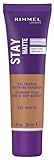 Rimmel London Stay Matte Liquid Mousse - 501 Noisette - Foundation, Lightweight, Shine Control, Oil-Free, 1oz